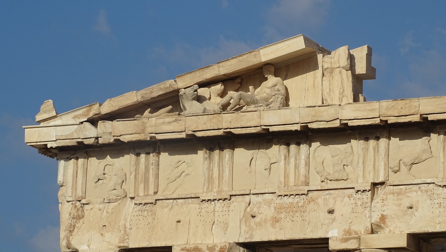Innovatieve scantechnieken - De beelden van het Parthenon waren ooit fel gekleurd