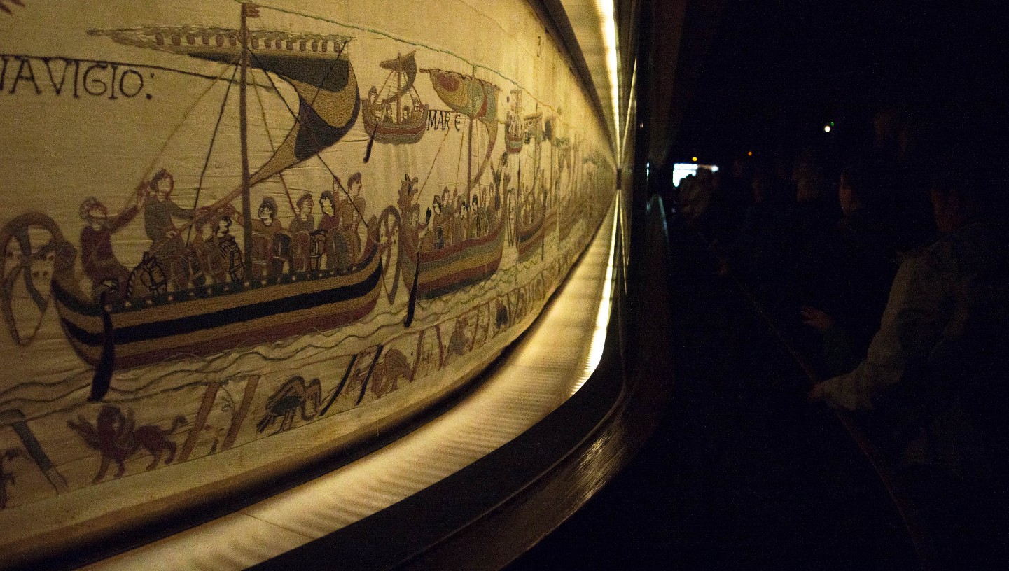 Risicovolle onderneming: de reis van het tapijt van Bayeux