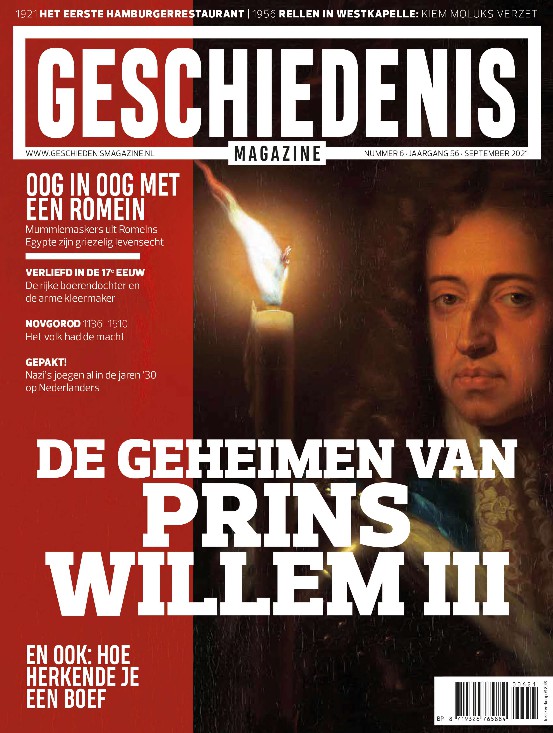 Cover: Geschiedenis Magazine - editie 6 2021