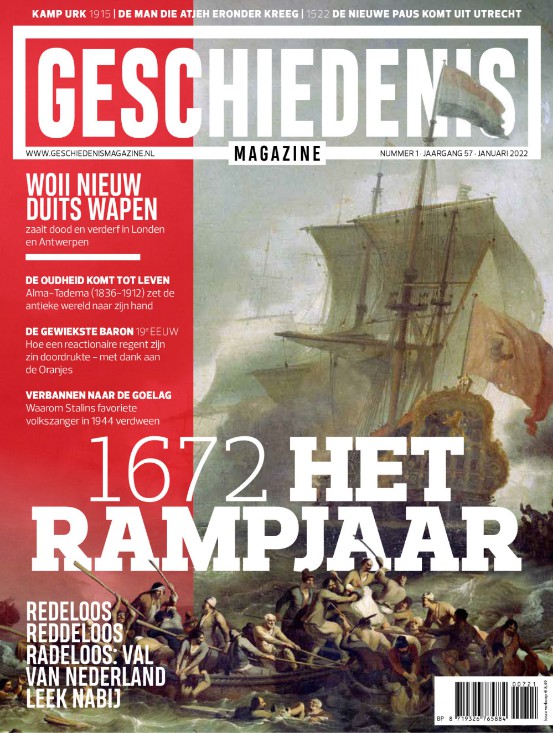 Cover: Geschiedenis Magazine - editie 1 (2022)