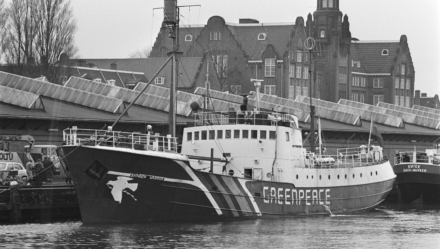 10 juli 1985: Aanslag op de Rainbow Warrior van Greenpeace