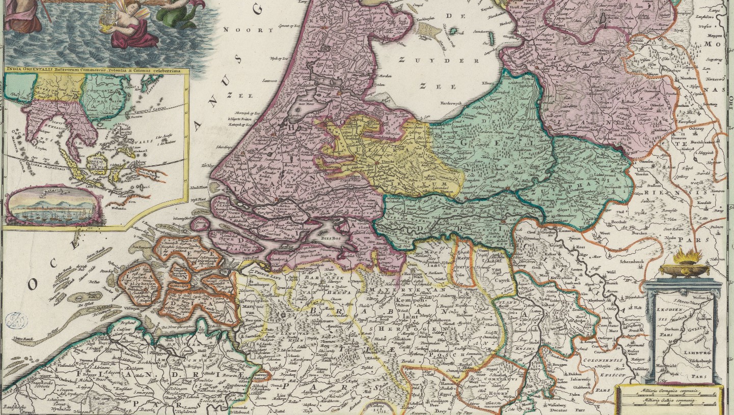 De Generaliteitslanden onder het gezag van de Staten-Generaal