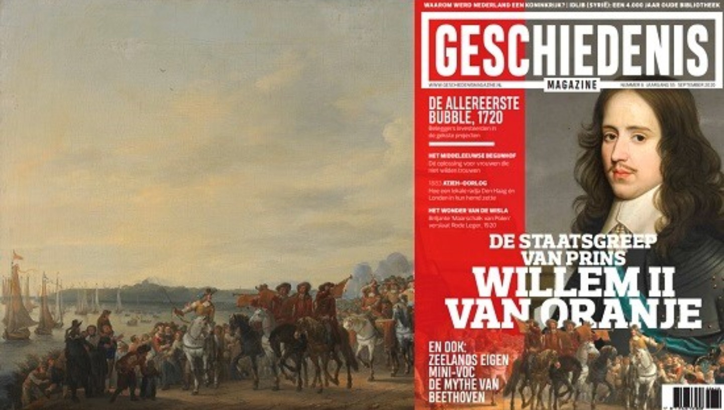 Prins Willem II van Oranje belegert Amsterdam