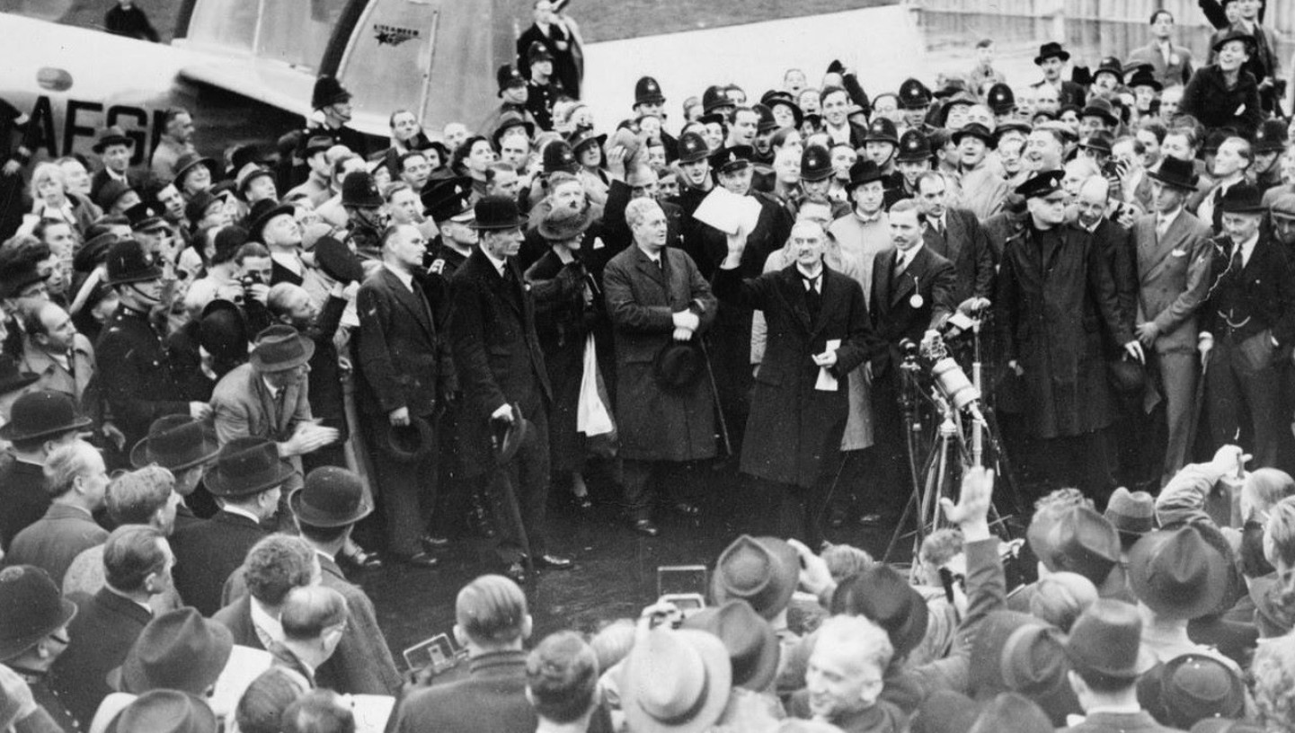 Appeasement-politiek in 1938: De Conferentie van München