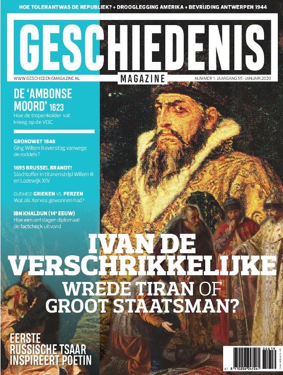 Cover: Geschiedenis Magazine - Editie 1 2020