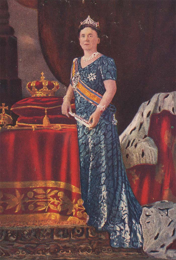 Franz Ziegler/De Unie, Plaat 40-jarig jubileum koningin Wilhelmina (1938). Bron: Wikimedia Commons (PD)