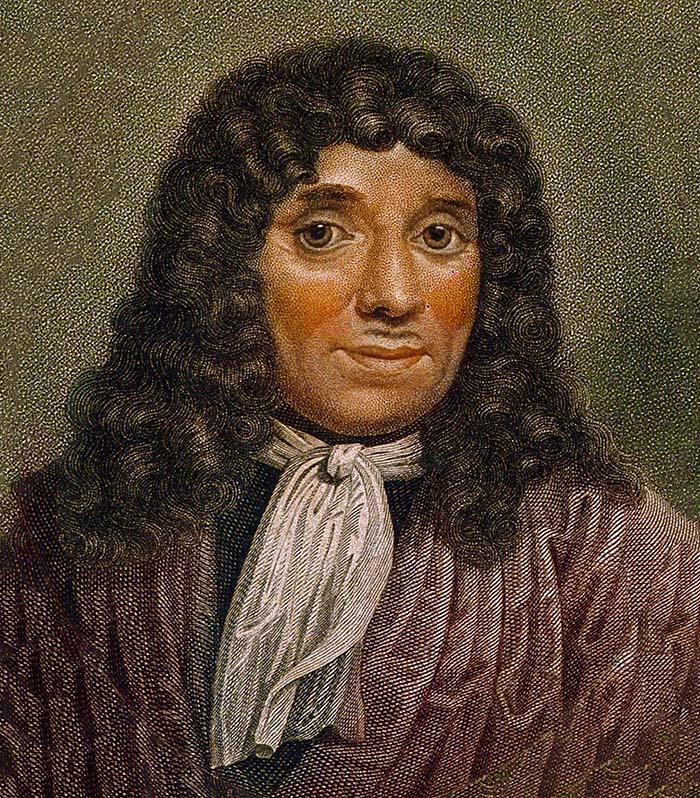 J. Chapman, Antonius van Leeuwenhoek (1813). Bron: Wellcome Collection (PD)