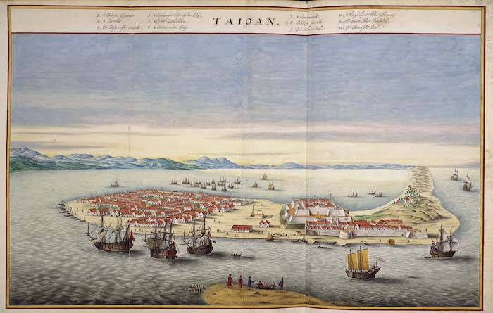 Laurens van der Hem, Taioan in Atlas Blaeu-Van der Hem (ca. 1630). Bron: Wikimedia Commons (PD)