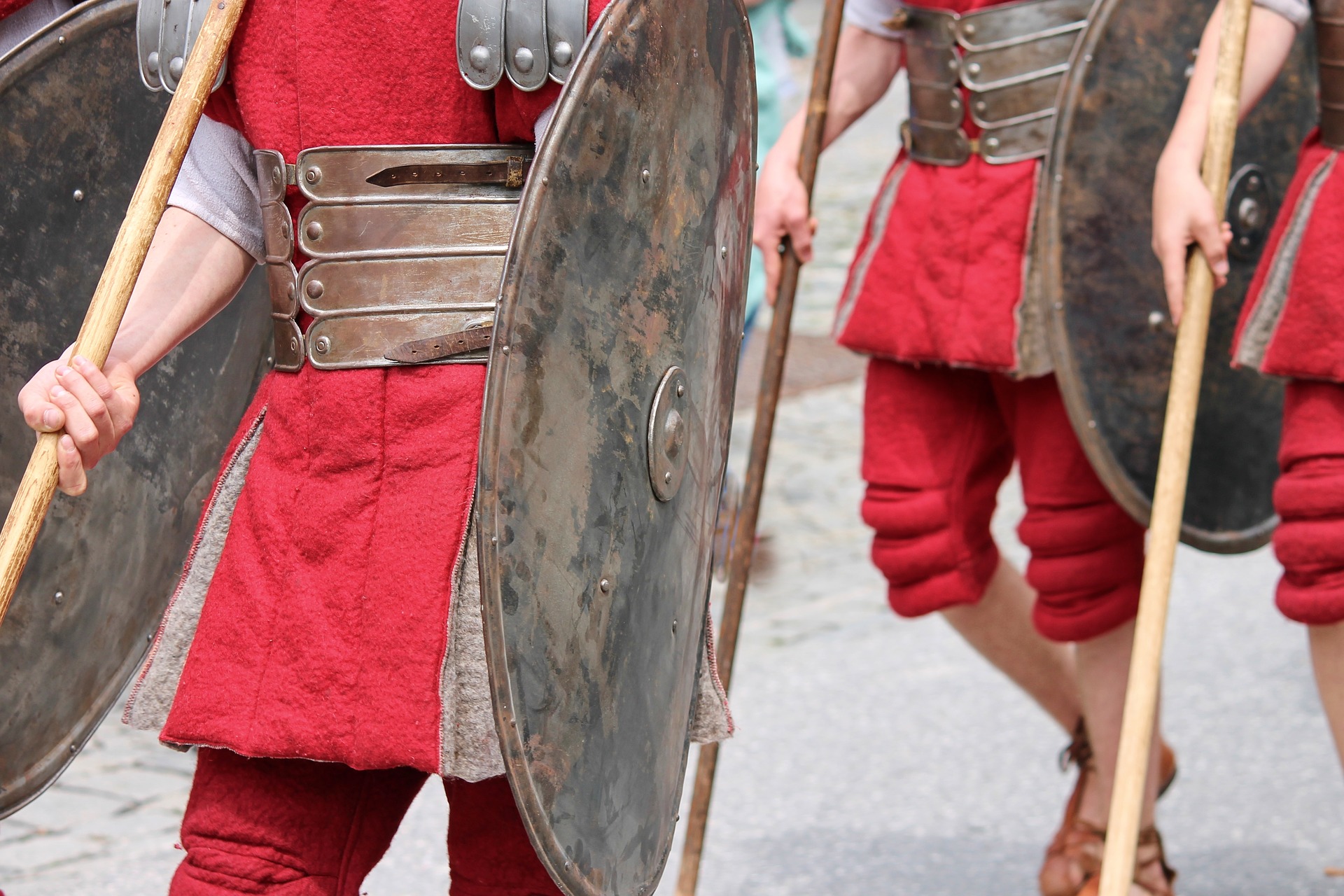 Manfred Richter, Romeinse soldaten. Bron: Pixabay