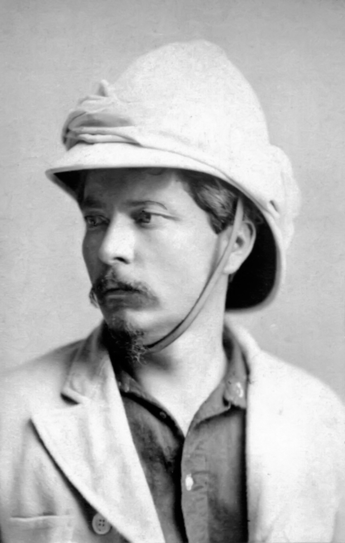 Onbekende fotograaf, Portrait of Henry Morton Stanley (1872). Bron: Wikimedia Commons (PD)