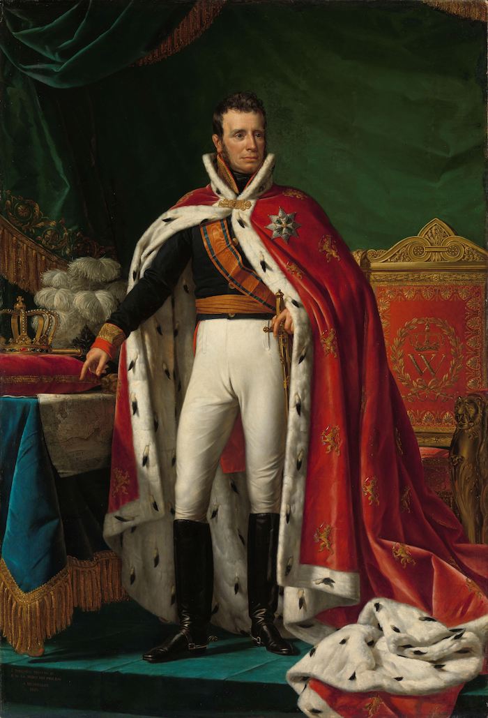 Joseph Paelinck, Portret van Willem I (1819). Bron: Rijksmuseum Amsterdam (SK-C-1460)