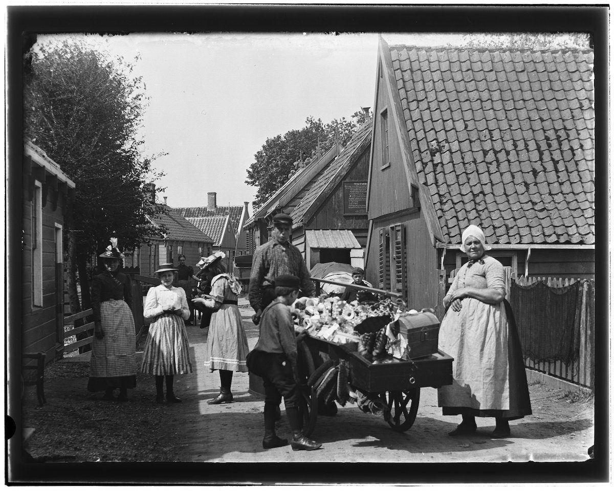 Jacob Olie, Bij de Tol Oostzaan (1 juni 1895). Bron: Stadsarchief Amsterdam (PD, 40074222)