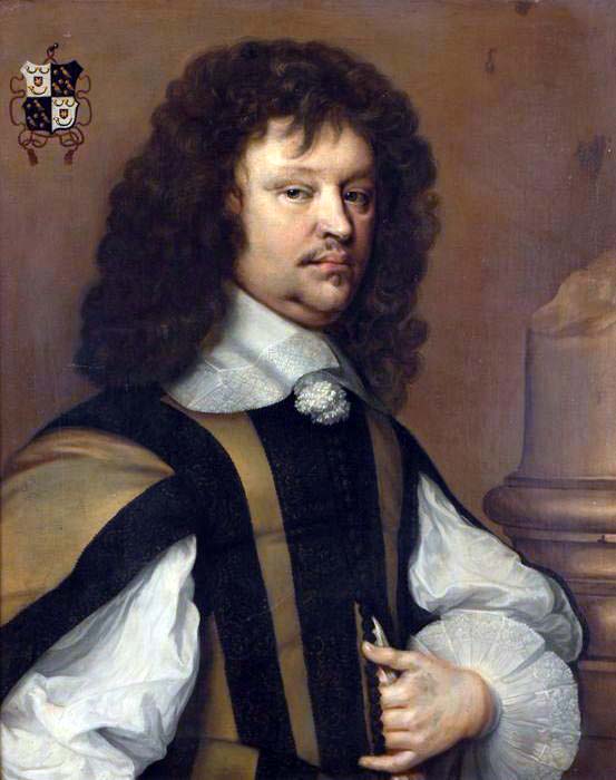Kring Adriaen Hanneman, Pieter de Groot (ca. 1656). Bron: Wikimedia Commons (PD)